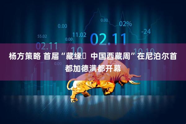 杨方策略 首届“藏缘・中国西藏周”在尼泊尔首都加德满都开幕